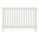 Grace - Chalk White Cast Iron Column Radiator H650mm x W938mm 4 Column - Floor Standing
