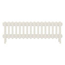 Grace - Chalk White Cast Iron Column Radiator H300mm x W998mm 4 Column - Wall Hung