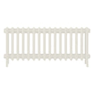 Grace - Chalk White Cast Iron Column Radiator H450mm x W998mm 4 Column - Wall Hung