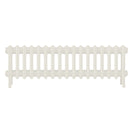 Grace - Chalk White Cast Iron Column Radiator H350mm x W1059mm 4 Column - Floor Standing