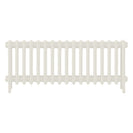 Grace - Chalk White Cast Iron Column Radiator H450mm x W1059mm 4 Column - Wall Hung