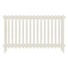 Grace - Chalk White Cast Iron Column Radiator H650mm x W1059mm 4 Column - Floor Standing