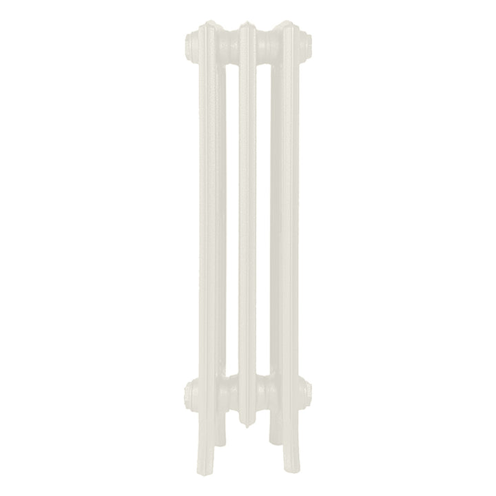 Grace - Chalk White Cast Iron Column Radiator H700mm x W212mm 4 Column - Wall Hung