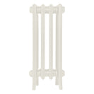 Grace - Chalk White Cast Iron Column Radiator H650mm x W272mm 4 Column - Floor Standing
