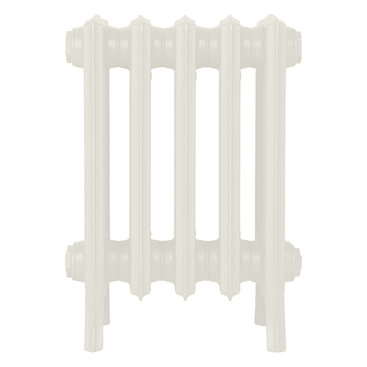 Grace - Chalk White Cast Iron Column Radiator H450mm x W333mm 4 Column - Wall Hung
