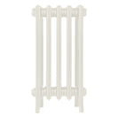 Grace - Chalk White Cast Iron Column Radiator H650mm x W333mm 4 Column - Floor Standing