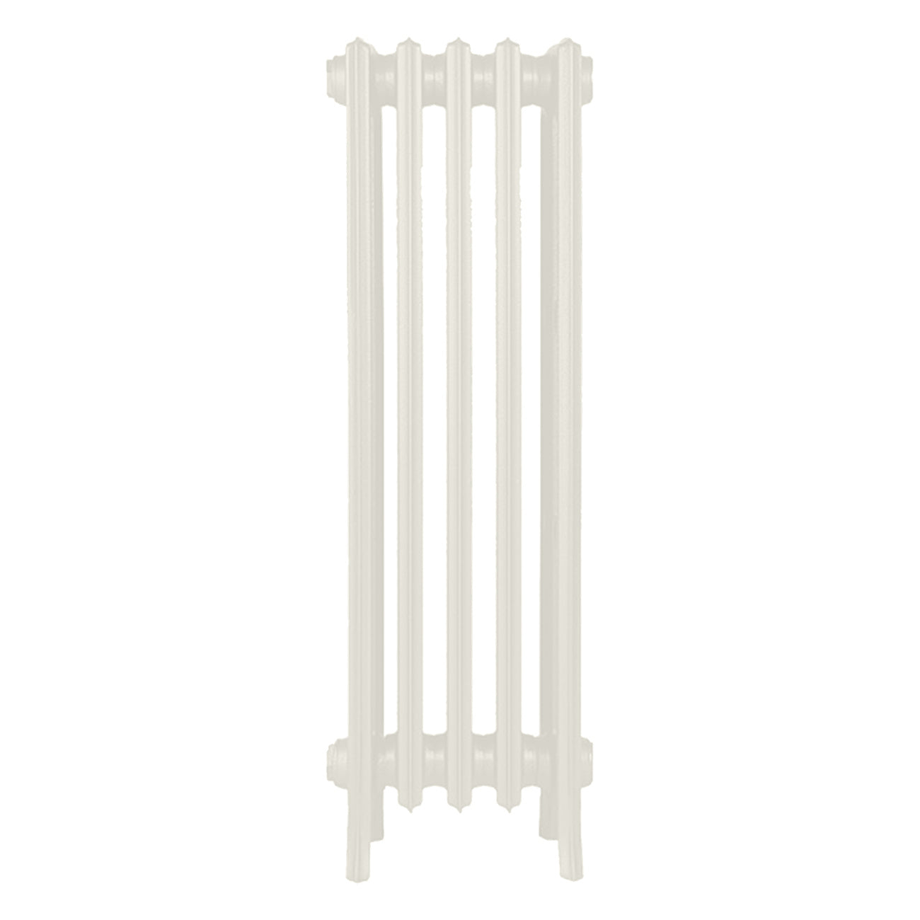 Grace - Chalk White Cast Iron Column Radiator H898mm x W333mm 4 Column - Wall Hung