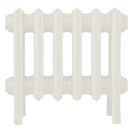 Grace - Chalk White Cast Iron Column Radiator H350mm x W393mm 4 Column - Floor Standing