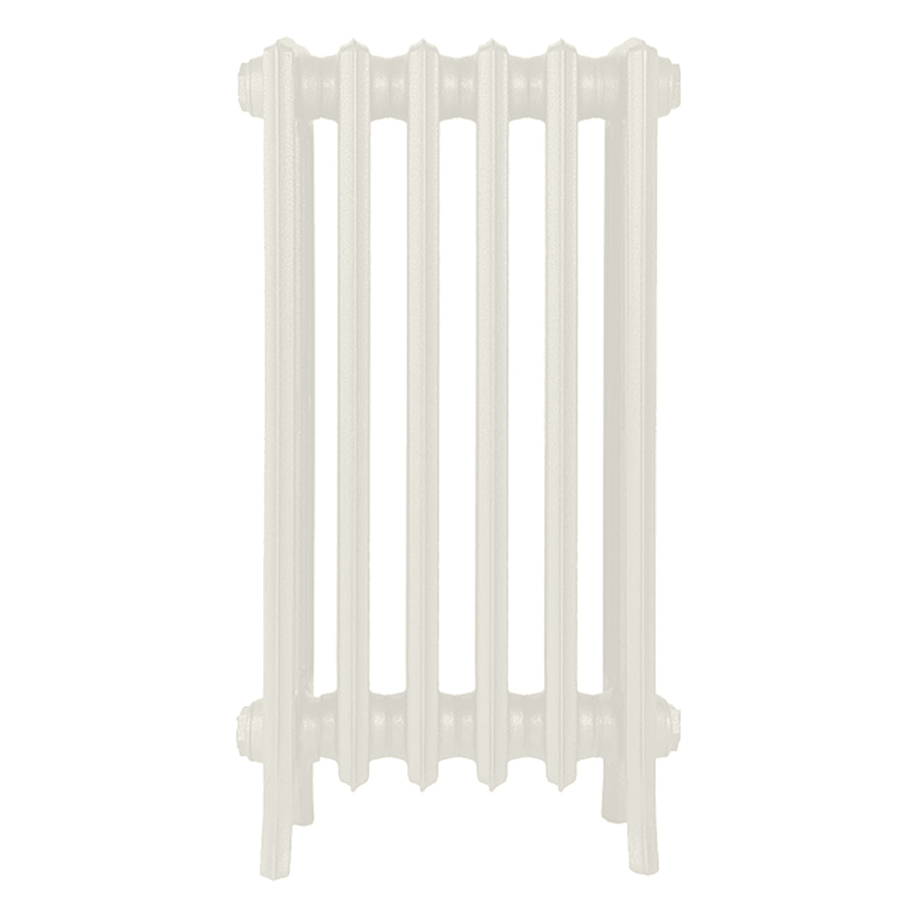 Grace - Chalk White Cast Iron Column Radiator H700mm x W393mm 4 Column - Wall Hung