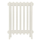 Grace - Chalk White Cast Iron Column Radiator H600mm x W454mm 4 Column - Wall Hung