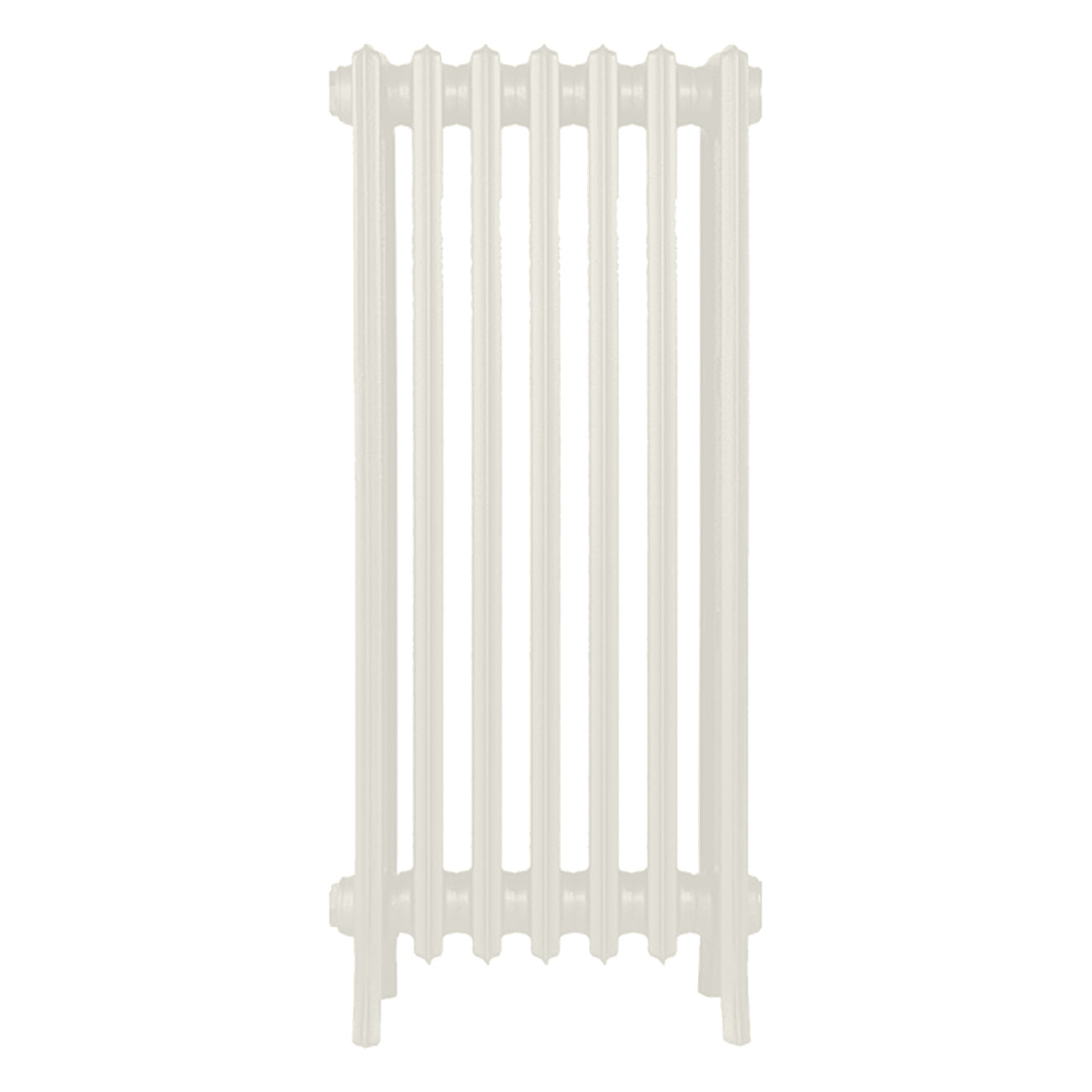 Grace - Chalk White Cast Iron Column Radiator H950mm x W454mm 4 Column - Floor Standing
