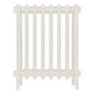 Grace - Chalk White Cast Iron Column Radiator H650mm x W514mm 4 Column - Floor Standing