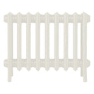 Grace - Chalk White Cast Iron Column Radiator H450mm x W575mm 4 Column - Wall Hung