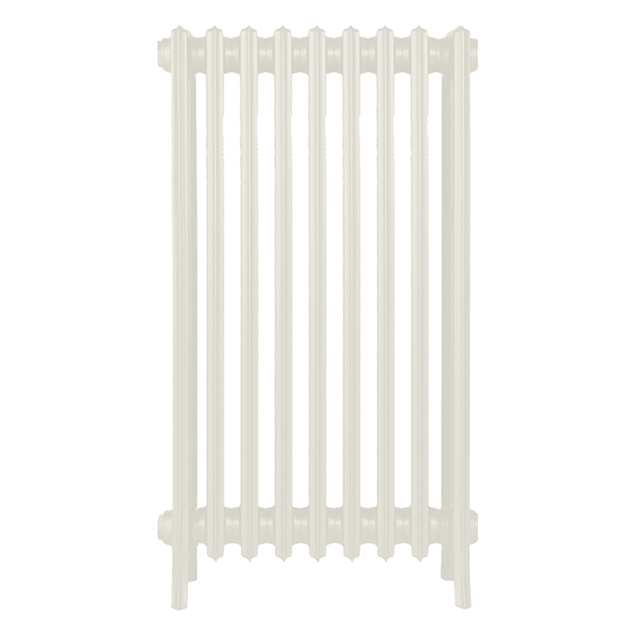 Grace - Chalk White Cast Iron Column Radiator H950mm x W575mm 4 Column - Floor Standing
