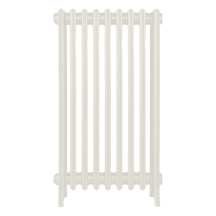 Grace - Chalk White Cast Iron Column Radiator H950mm x W575mm 4 Column - Floor Standing