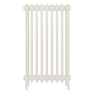 Grace - Chalk White Cast Iron Column Radiator H950mm x W575mm 4 Column - Floor Standing