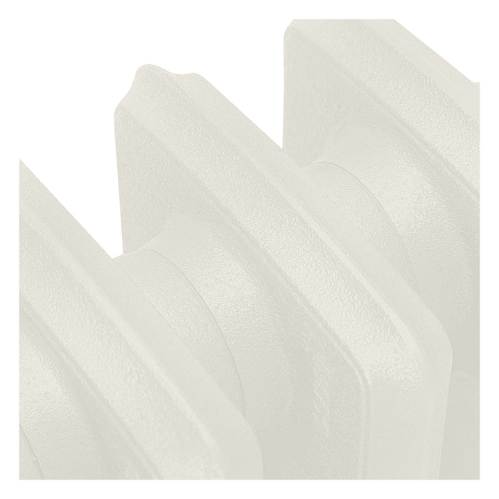 Grace - Chalk White Cast Iron Column Radiator H950mm x W272mm 4 Column - Floor Standing