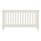 Grace - Chalk White Cast Iron Column Radiator H450mm x W938mm 6 Column - Wall Hung