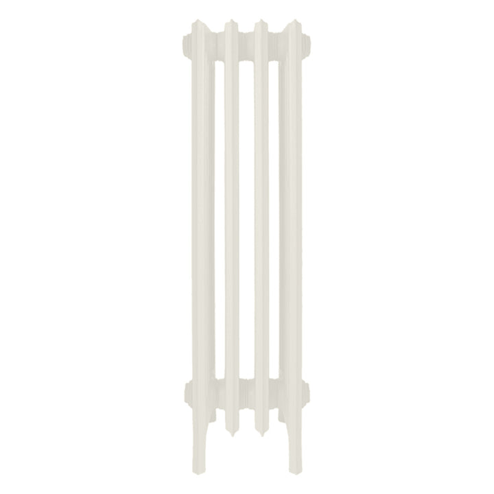 Grace - Chalk White Cast Iron Column Radiator H950mm x W272mm 6 Column - Floor Standing