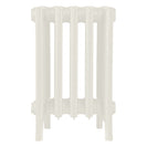 Grace - Chalk White Cast Iron Column Radiator H450mm x W333mm 6 Column - Wall Hung