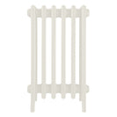 Grace - Chalk White Cast Iron Column Radiator H600mm x W393mm 6 Column - Wall Hung