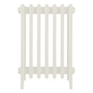 Grace - Chalk White Cast Iron Column Radiator H600mm x W454mm 6 Column - Wall Hung