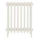 Grace - Chalk White Cast Iron Column Radiator H650mm x W514mm 6 Column - Floor Standing