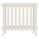 Grace - Chalk White Cast Iron Column Radiator H450mm x W575mm 6 Column - Wall Hung