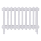 Grace - Ceramic White Cast Iron Column Radiator H450mm x W635mm 4 Column - Wall Hung