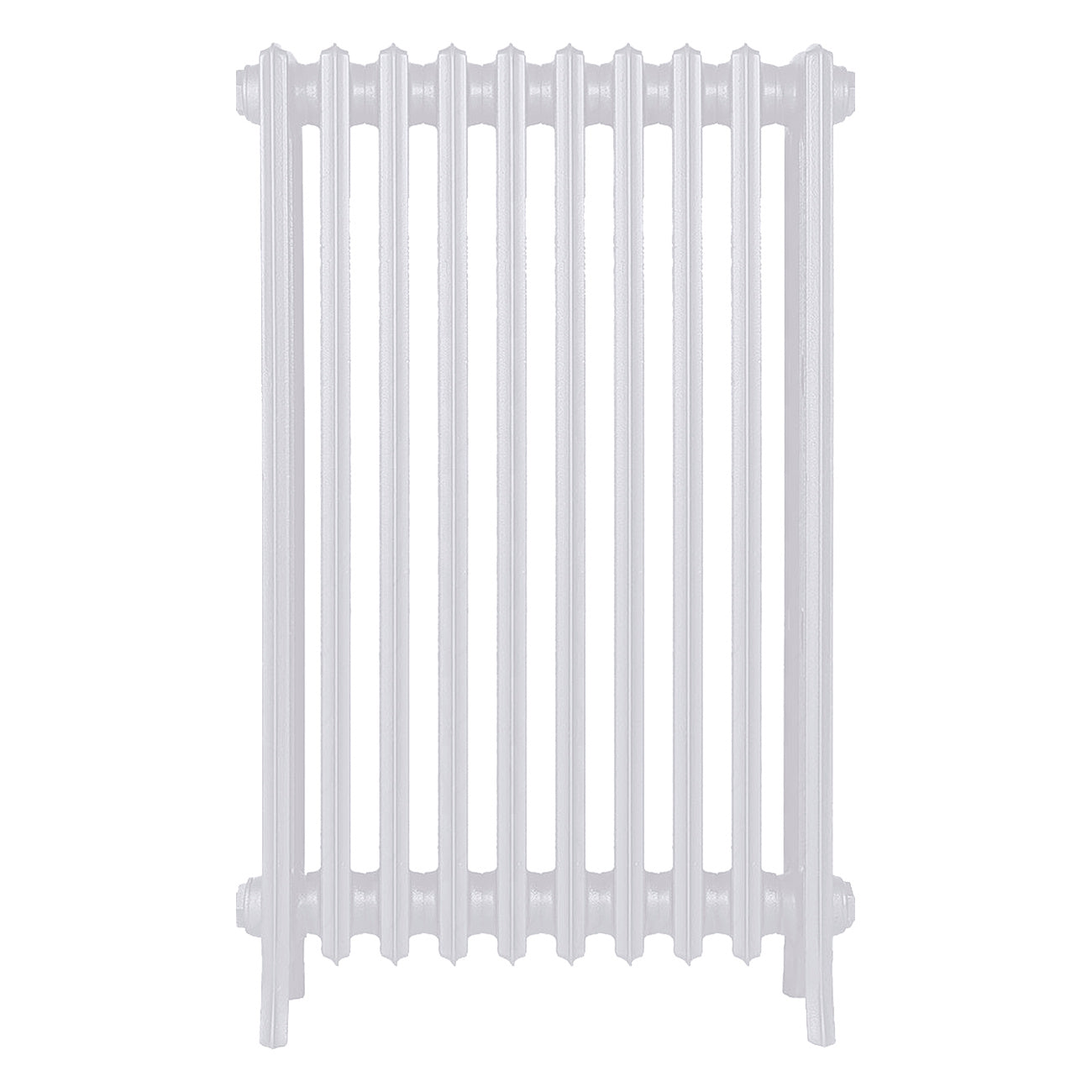Grace - Ceramic White Cast Iron Column Radiator H950mm x W635mm 4 Column - Floor Standing