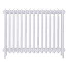 Grace - Ceramic White Cast Iron Column Radiator H750mm x W938mm 4 Column - Floor Standing