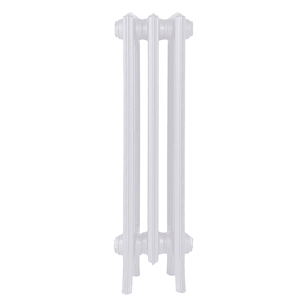 Grace - Ceramic White Cast Iron Column Radiator H700mm x W212mm 4 Column - Wall Hung