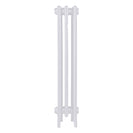 Grace - Ceramic White Cast Iron Column Radiator H950mm x W212mm 4 Column - Floor Standing