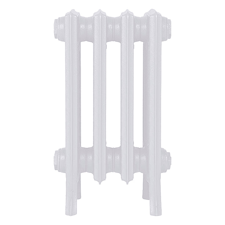Grace - Ceramic White Cast Iron Column Radiator H500mm x W272mm 4 Column - Floor Standing
