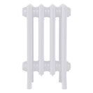 Grace - Ceramic White Cast Iron Column Radiator H500mm x W272mm 4 Column - Floor Standing