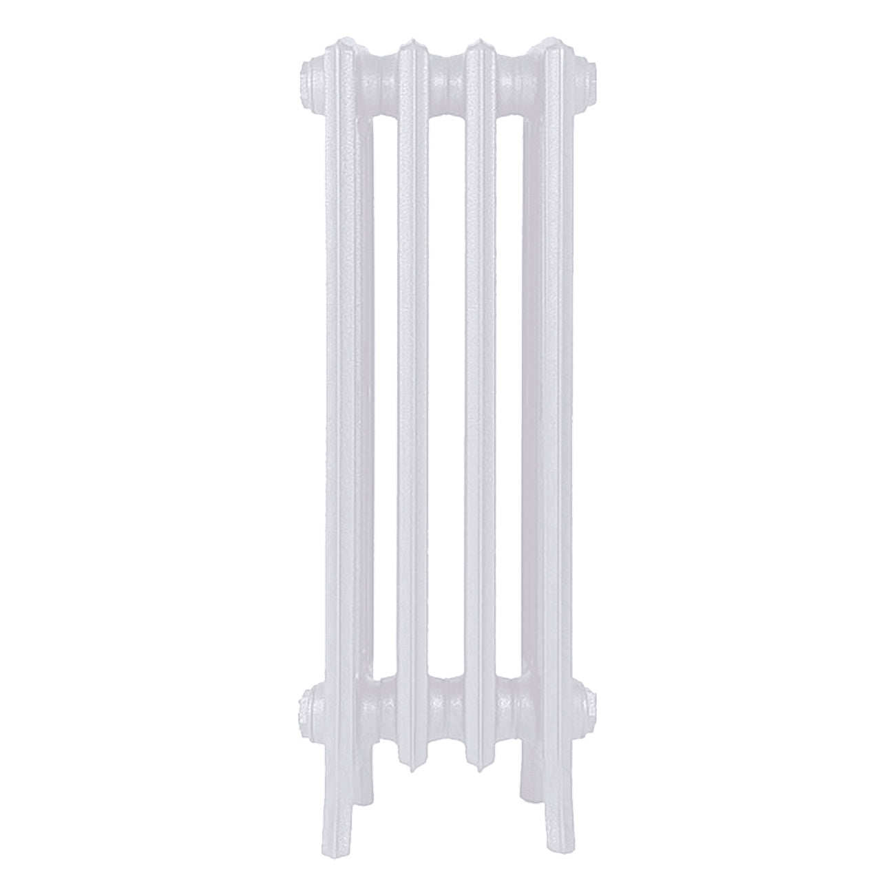 Grace - Ceramic White Cast Iron Column Radiator H700mm x W272mm 4 Column - Wall Hung