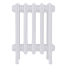 Grace - Ceramic White Cast Iron Column Radiator H450mm x W333mm 4 Column - Wall Hung