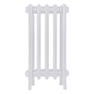 Grace - Ceramic White Cast Iron Column Radiator H600mm x W333mm 4 Column - Wall Hung