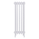 Grace - Ceramic White Cast Iron Column Radiator H950mm x W333mm 4 Column - Floor Standing