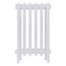 Grace - Ceramic White Cast Iron Column Radiator H600mm x W393mm 4 Column - Wall Hung