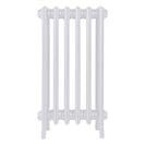 Grace - Ceramic White Cast Iron Column Radiator H750mm x W393mm 4 Column - Floor Standing