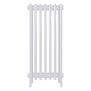 Grace - Ceramic White Cast Iron Column Radiator H950mm x W454mm 4 Column - Floor Standing
