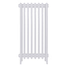 Grace - Ceramic White Cast Iron Column Radiator H898mm x W514mm 4 Column - Wall Hung