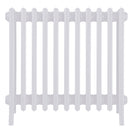 Grace - Ceramic White Cast Iron Column Radiator H600mm x W696mm 6 Column - Wall Hung