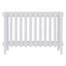 Grace - Ceramic White Cast Iron Column Radiator H450mm x W756mm 6 Column - Wall Hung