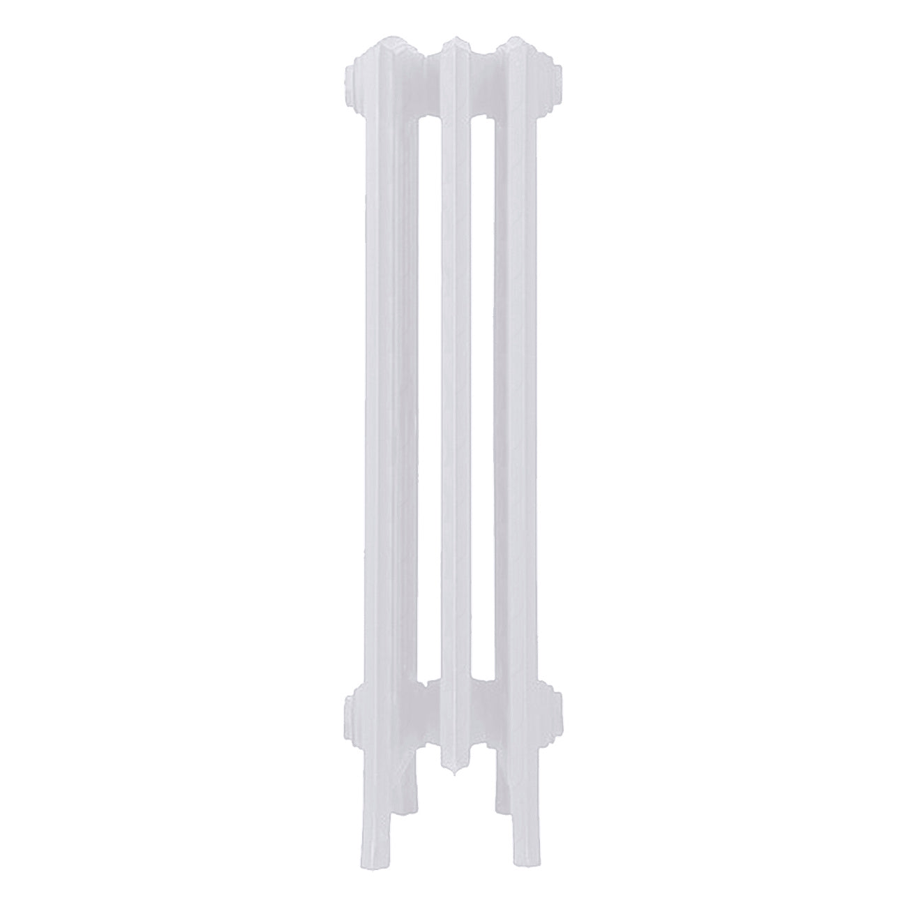 Grace - Ceramic White Cast Iron Column Radiator H700mm x W212mm 6 Column - Wall Hung
