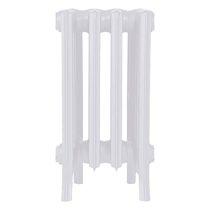 Grace - Ceramic White Cast Iron Column Radiator H450mm x W272mm 6 Column - Wall Hung