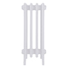 Grace - Ceramic White Cast Iron Column Radiator H650mm x W272mm 6 Column - Floor Standing