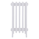 Grace - Ceramic White Cast Iron Column Radiator H650mm x W333mm 6 Column - Floor Standing