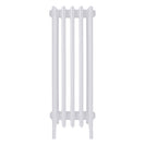 Grace - Ceramic White Cast Iron Column Radiator H950mm x W333mm 6 Column - Floor Standing